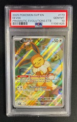 PSA 10 GEM MINT Eevee SVP173 ETB Promo Prismatic Evolutions Pokemon Graded Card